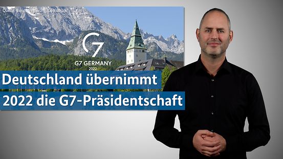 Deutschland übernimmt 2022 die die G7-Präsidentschaft