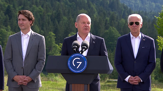 G7 Pressestatement Scholz