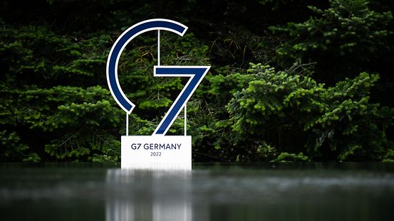 Logo der G7.
