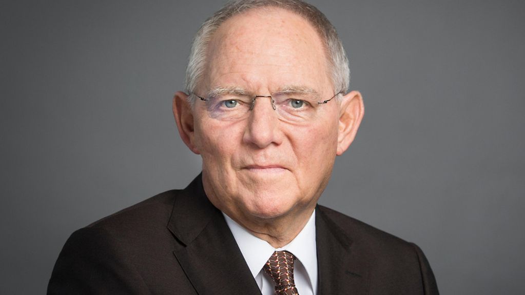 Wolfgang Schäuble, Bundesminister der Finanzen